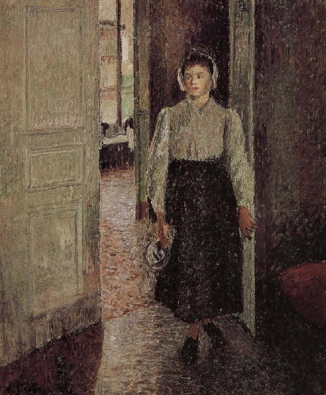 Camille Pissarro young woman